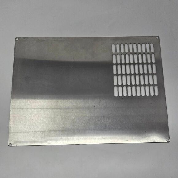 VINTAGE GENERAL SLICING COMMERCIAL SLICER BOTTOM STAINLESS PLATE SM-9B PARTS - Picture 1 of 5